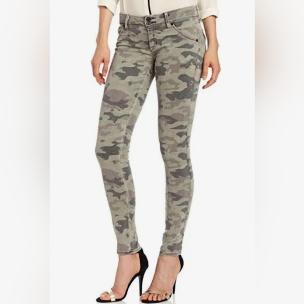 Hudson Camouflage Skinny Jeans